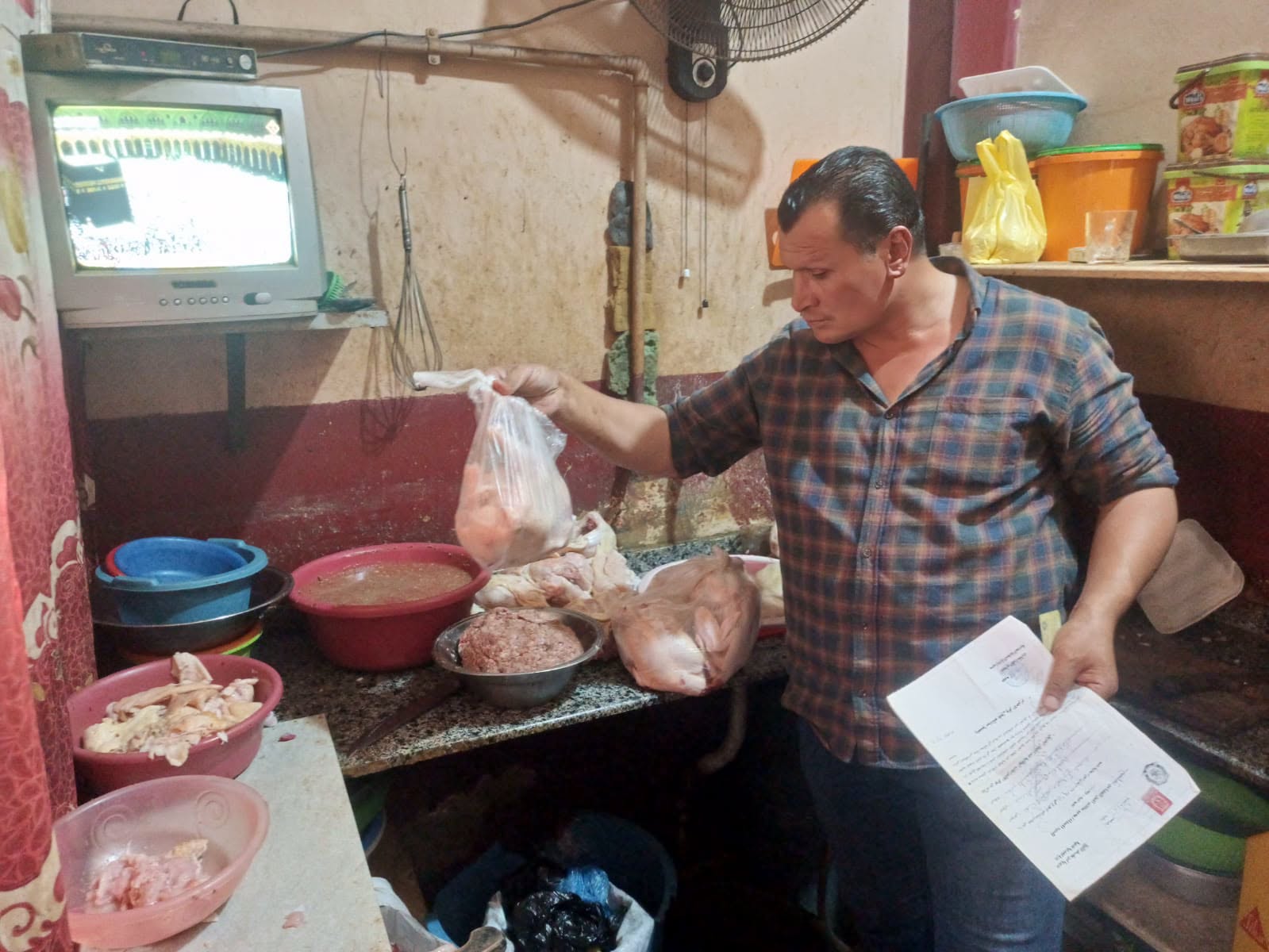 ضبط دواجن منتهية الصلاحية
