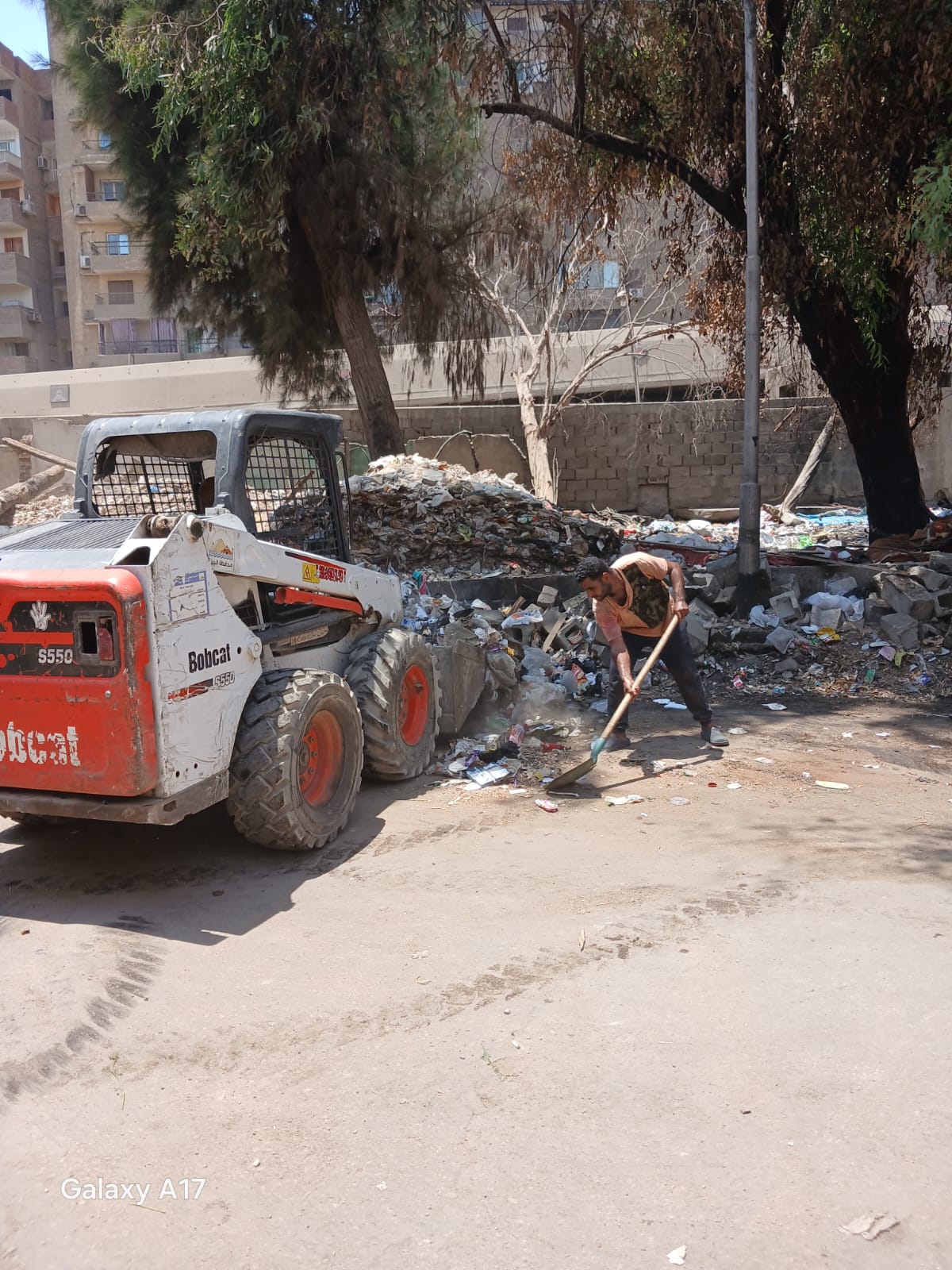 التعديات على الأراضي في الجيزة