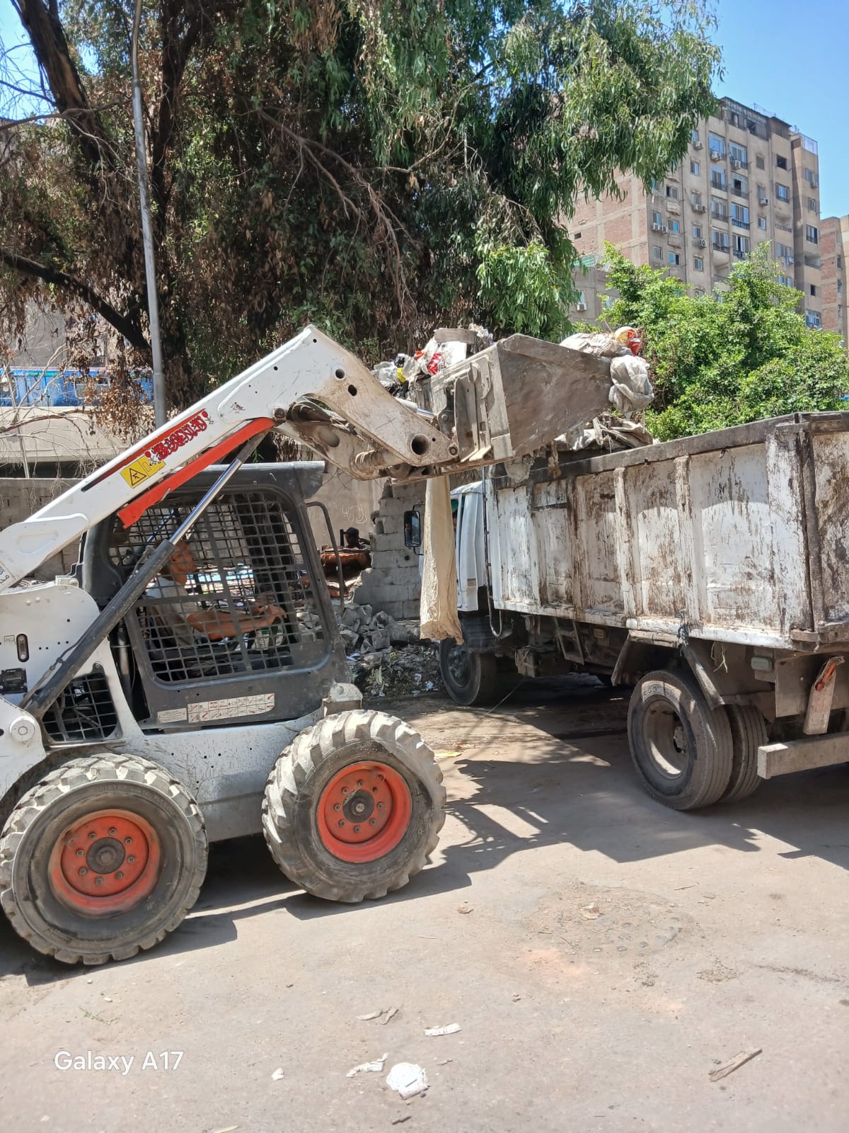 التعديات على الأراضي في الجيزة