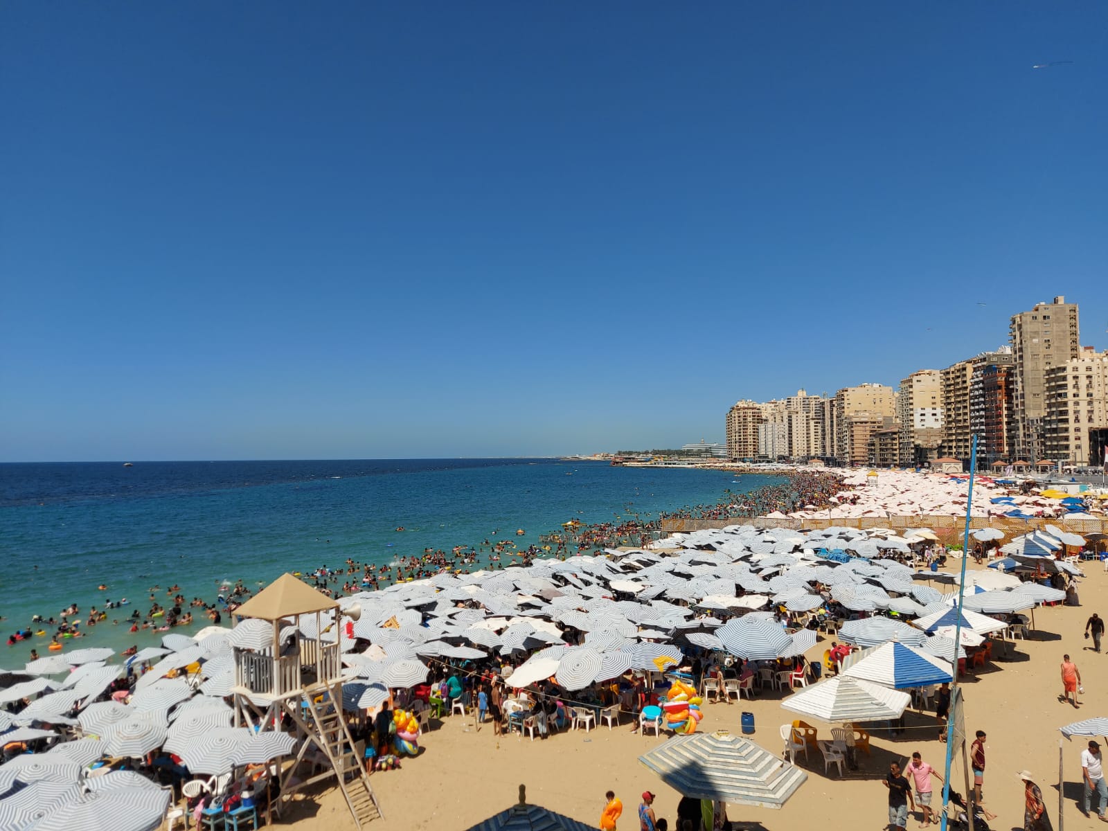نسبة الاشغال على الشواطئ 7 نسبة الاشغال على الشواطئ 7