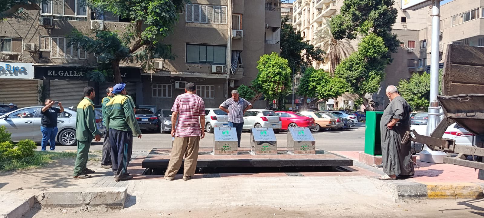 صناديق هيدروليكية مدفونة أسفل الأرض صناديق هيدروليكية مدفونة أسفل الأرض