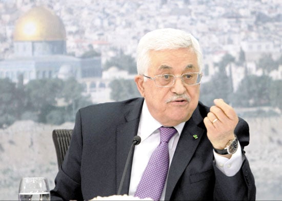 الرئيس الفلسطيني محمود عباس أبو مازن