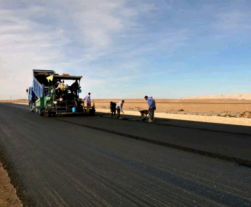 شبكة طرق الوادي الجديد 