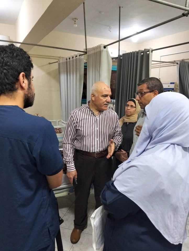 وكيل صحة الجيزة يتفقد مستشفى أوسيم وكيل صحة الجيزة يتفقد مستشفى أوسيم