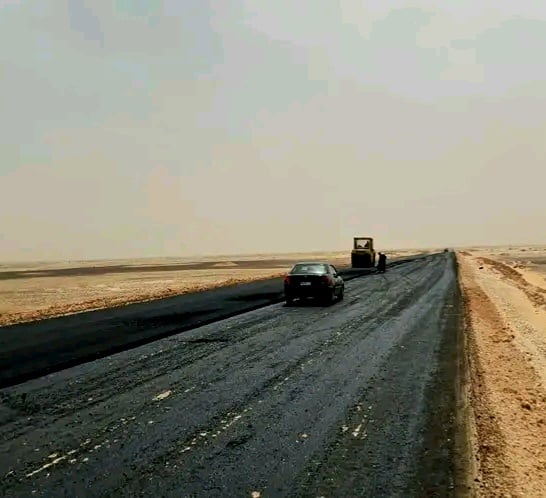 محور الخارجة سوهاج يختصر المسافة الى النصف