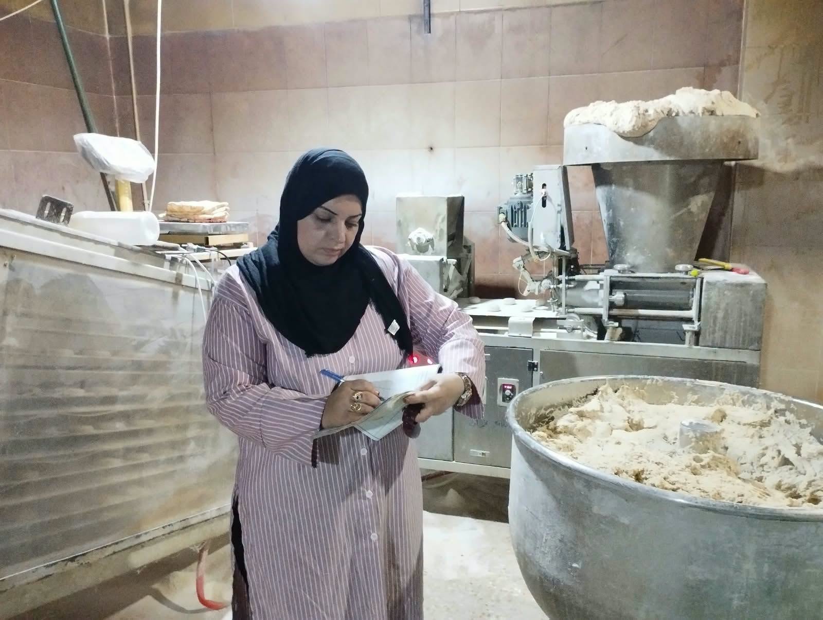 حملة تموينية لمتابعة انتاج الخبز