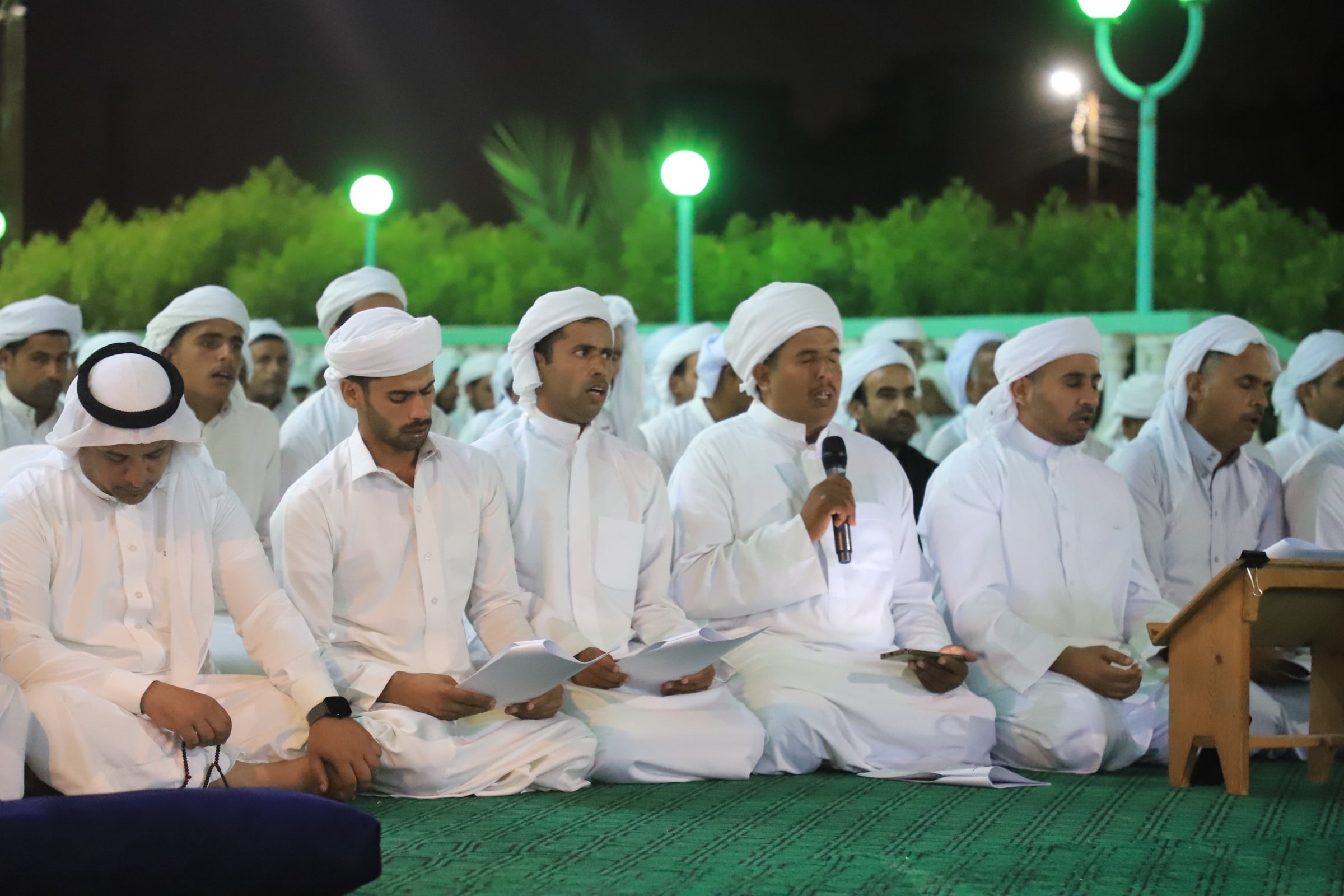 المنشد محمد سويلم في احتفالية المولد النبوي الشريف