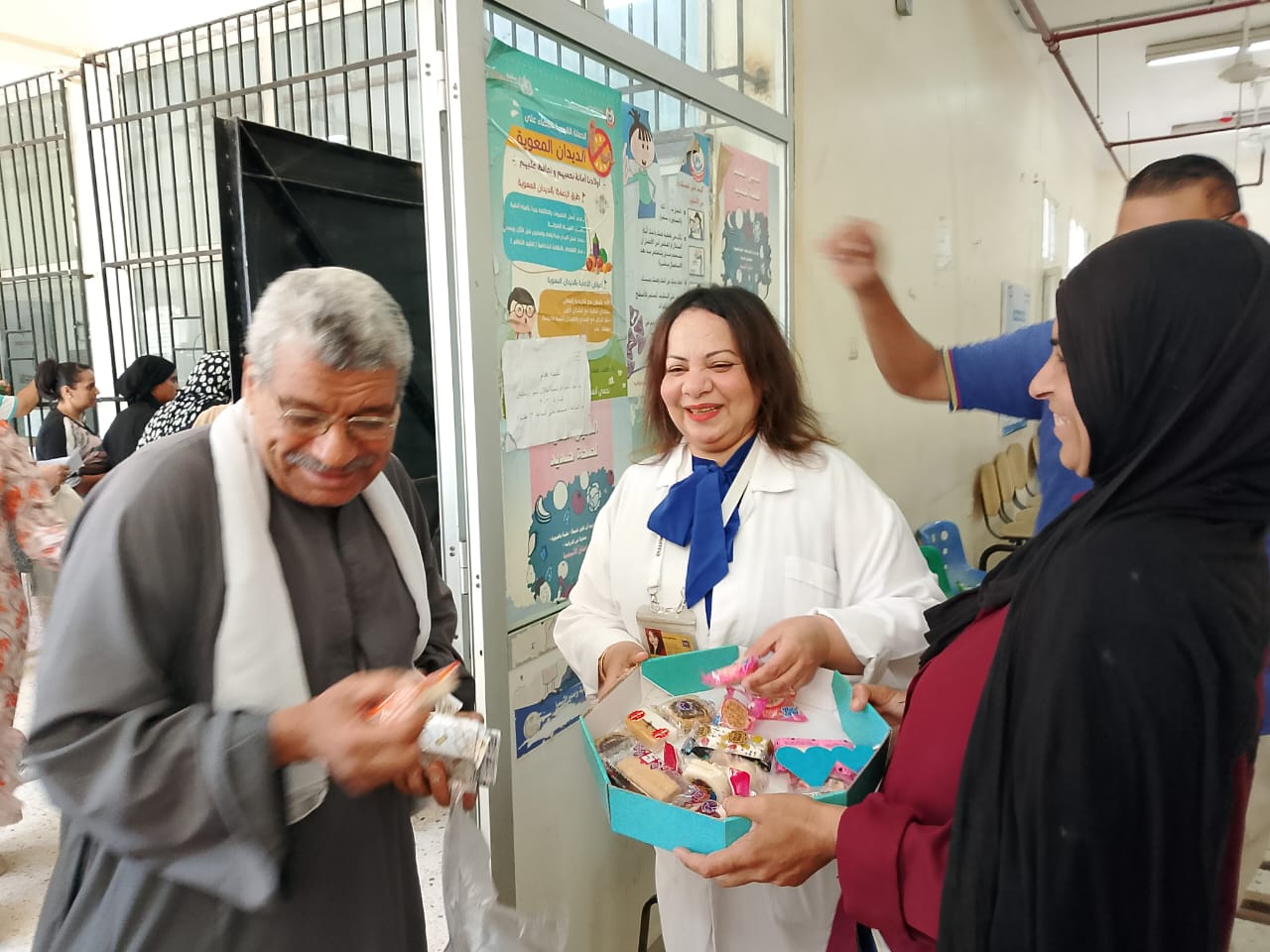 فرحة المواطنين بمبادرة الدكتورة إيمان فرحة المواطنين بمبادرة الدكتورة إيمان