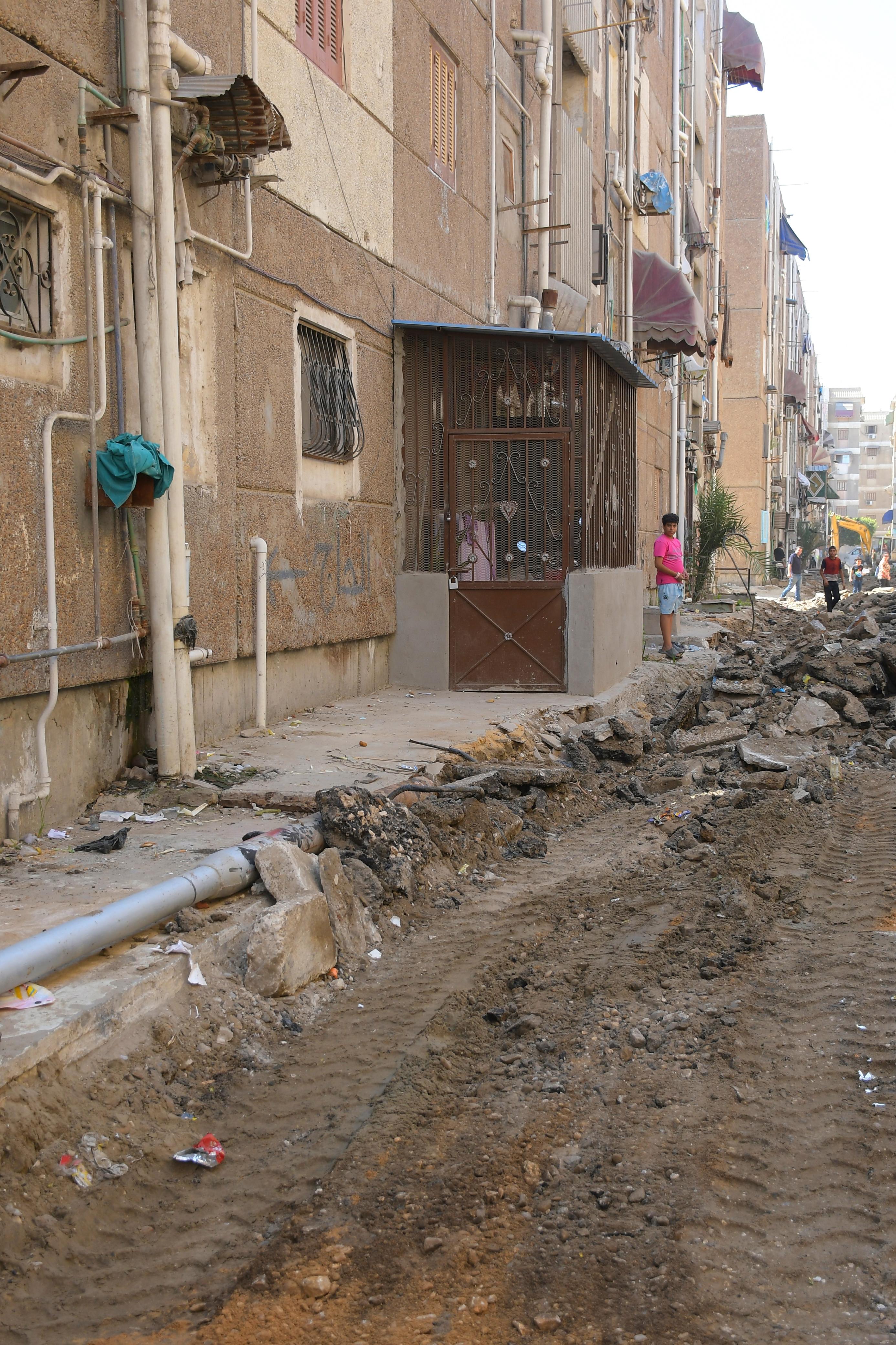تطوير البنية التحتية بالزلط تطوير البنية التحتية بالزلط