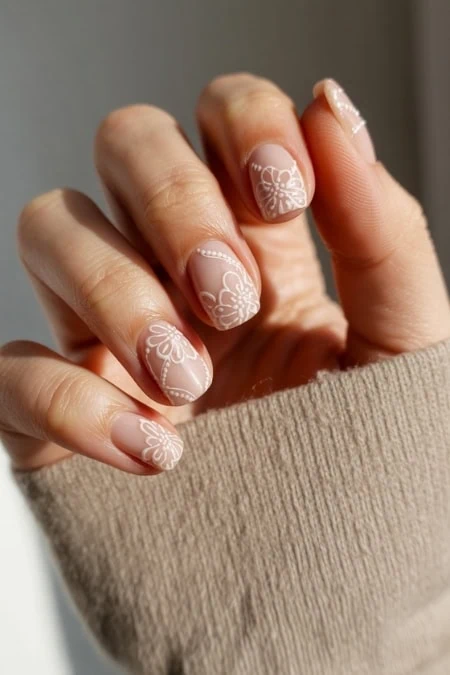 19-LACE-NAIL-DESIGNS-LACE-NAILS