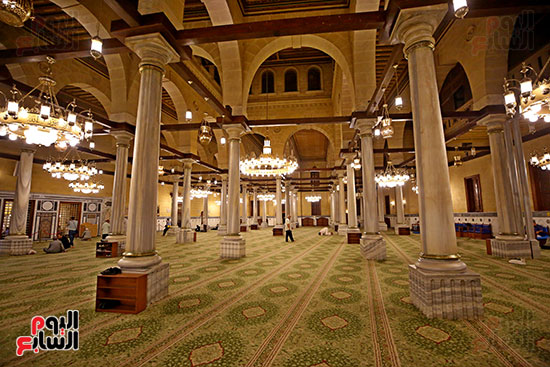 جماليات مسجد الحسين بعد تطويرة (5)