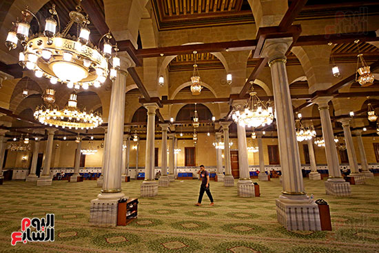 جماليات مسجد الحسين بعد تطويرة (3)