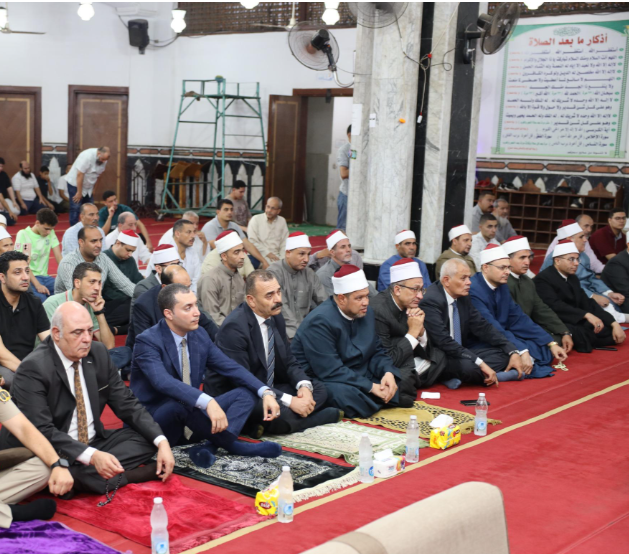 الحضور خلال الاحتفالية