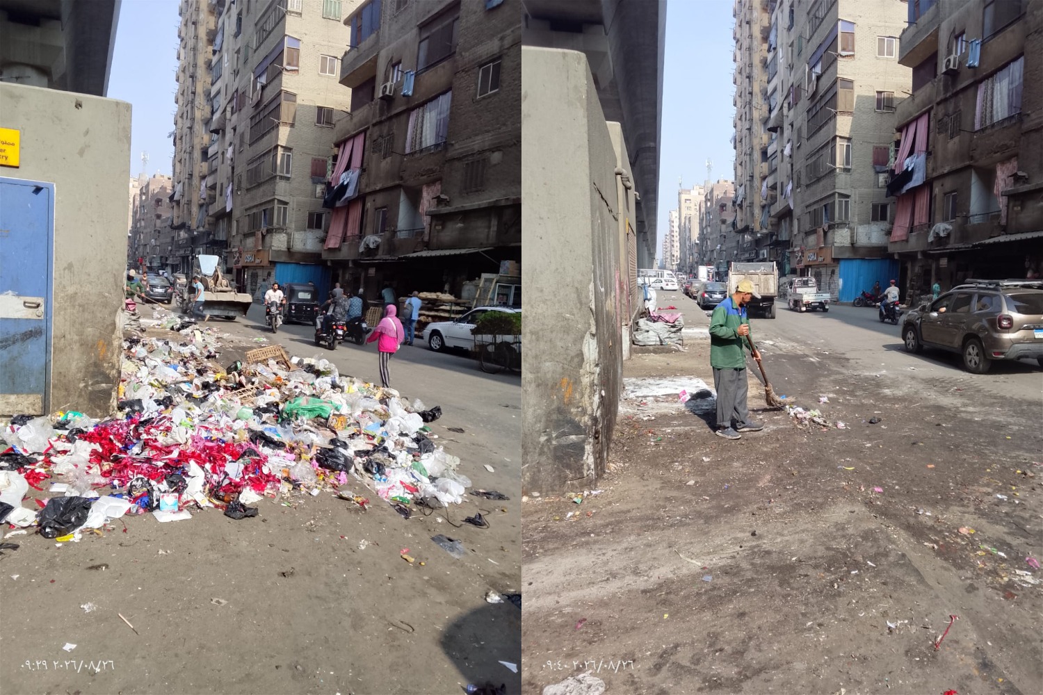 شارع القومية العربية بحي امبابة