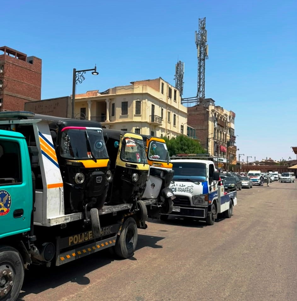 الحملات المروريةبأسوان