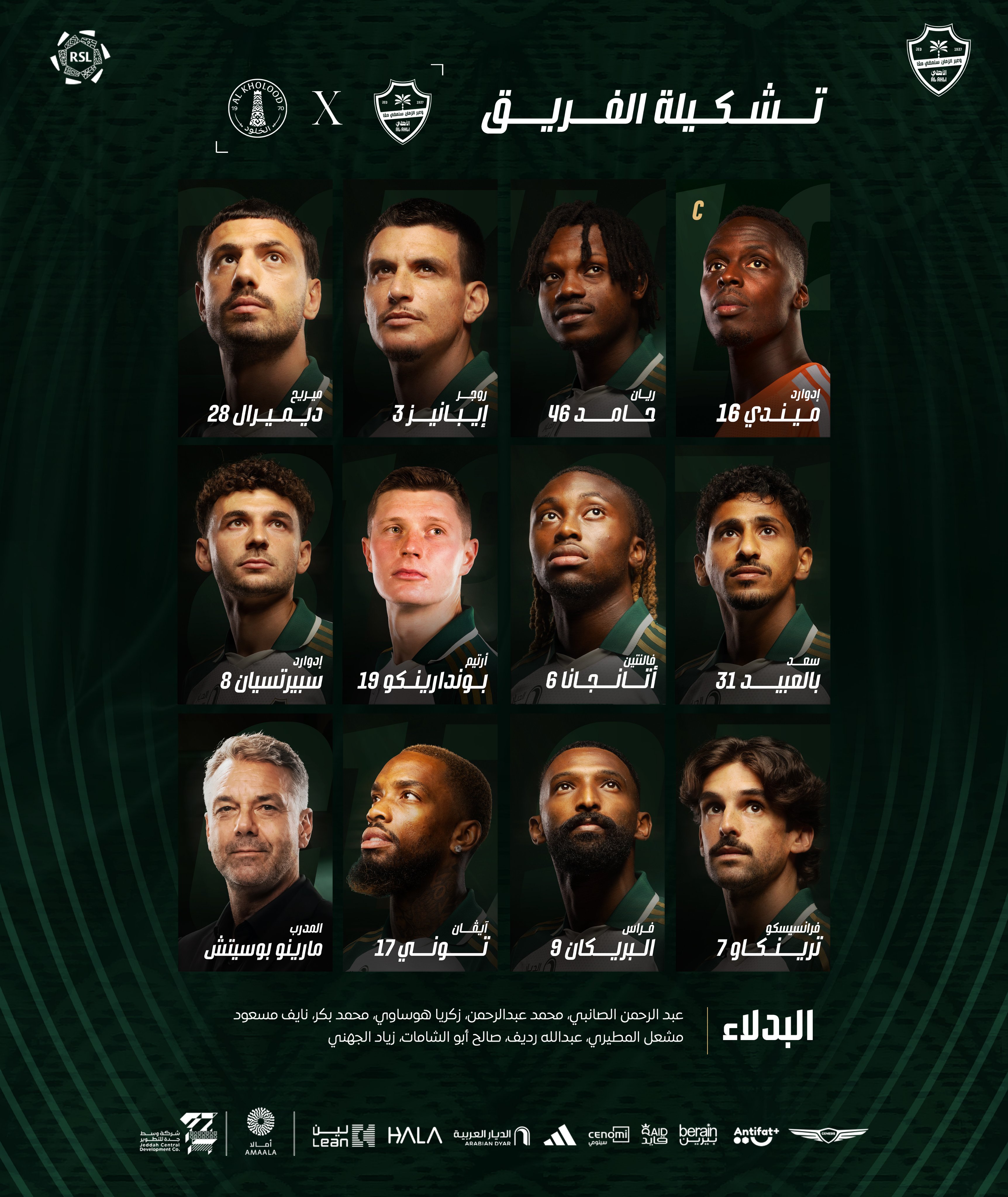 تشكيل الأهلي تشكيل الأهلي