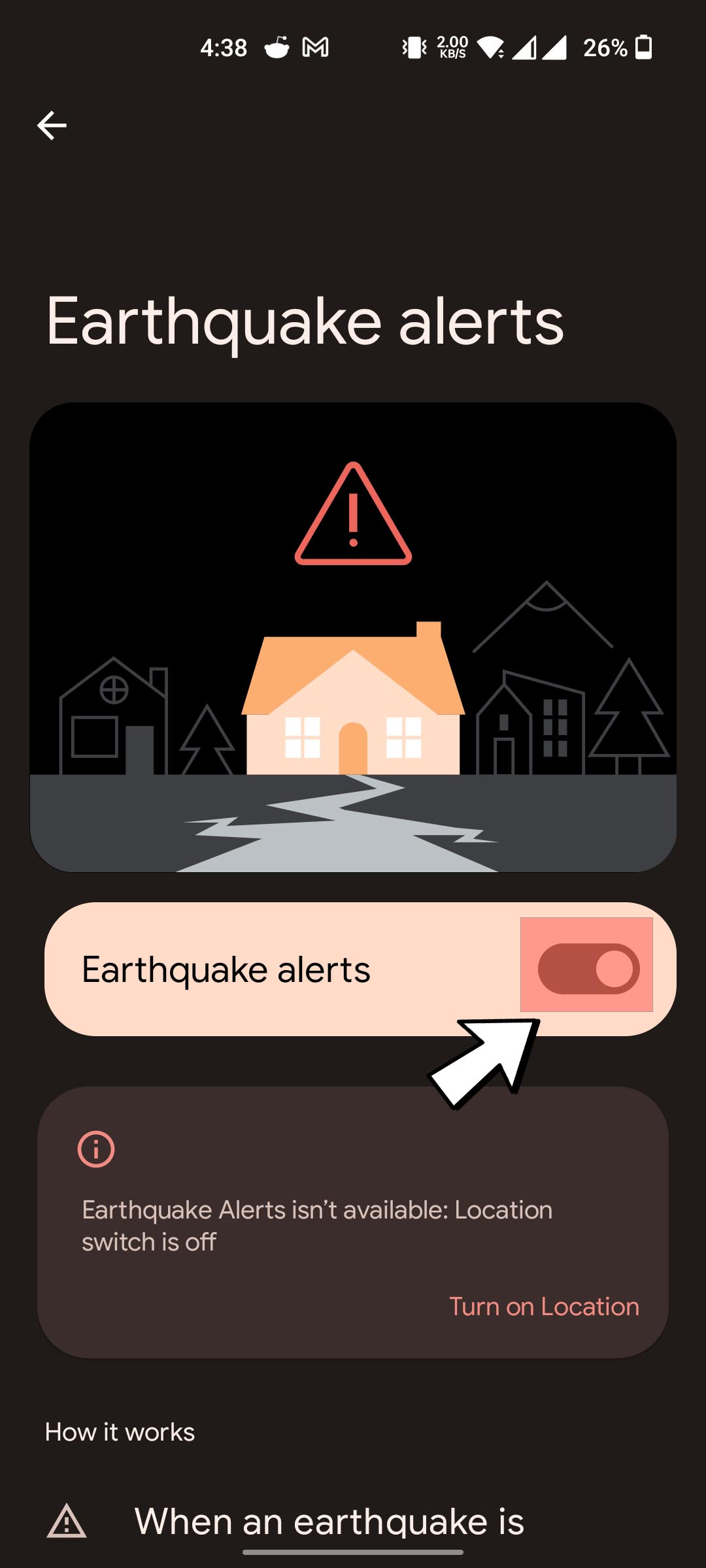 Enable-earthquakes-alert-on-your-Android-phone-Step-3