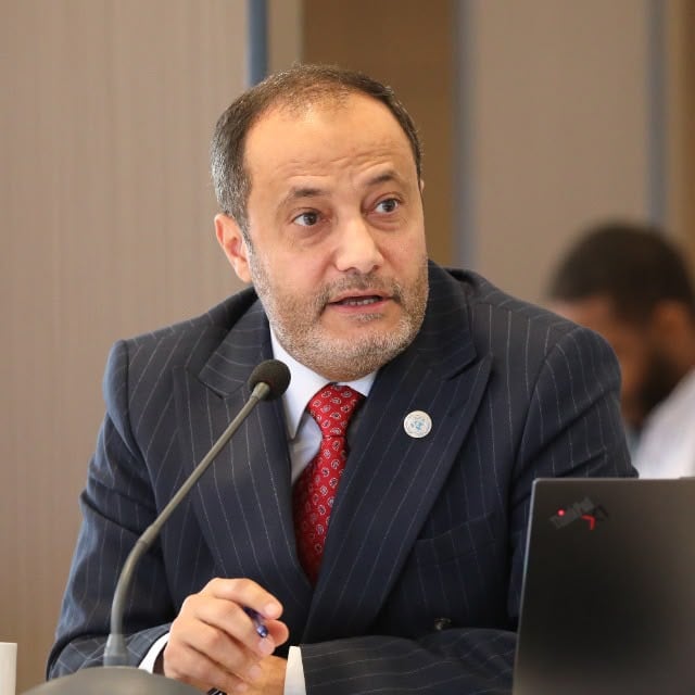 مدير مكتب الإعلام في البعثة الأممية لدى ليبيا محمد الأسعدى