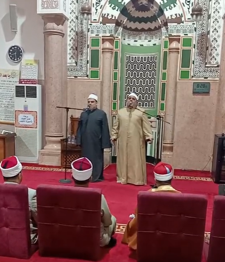 ابتهالات بمسجد الملك بكفر الشيخ احتفالا بمولد الهادي صلى الله عليه وسلم
