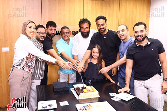 اليوم السابع يحتفل بنجاح مسرحية متولى وشفيقة