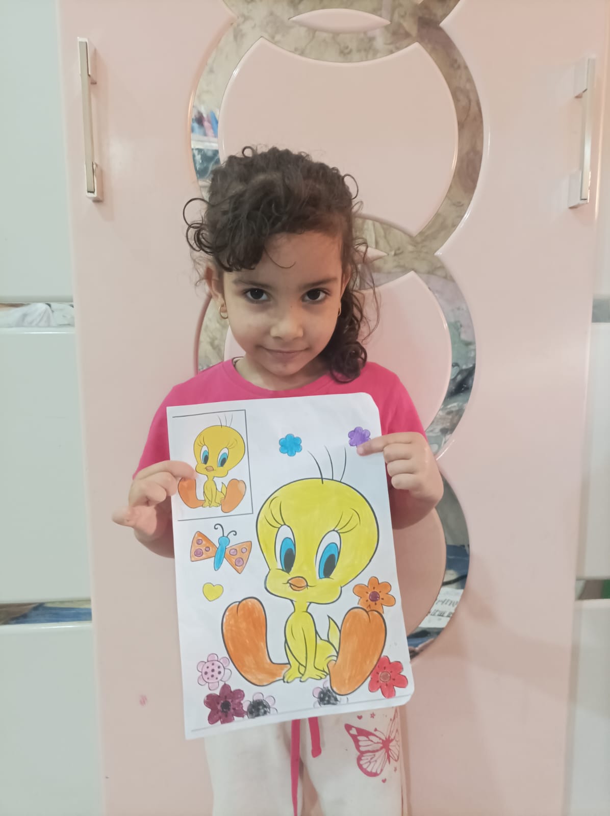 الطفلة كارما مصطفى