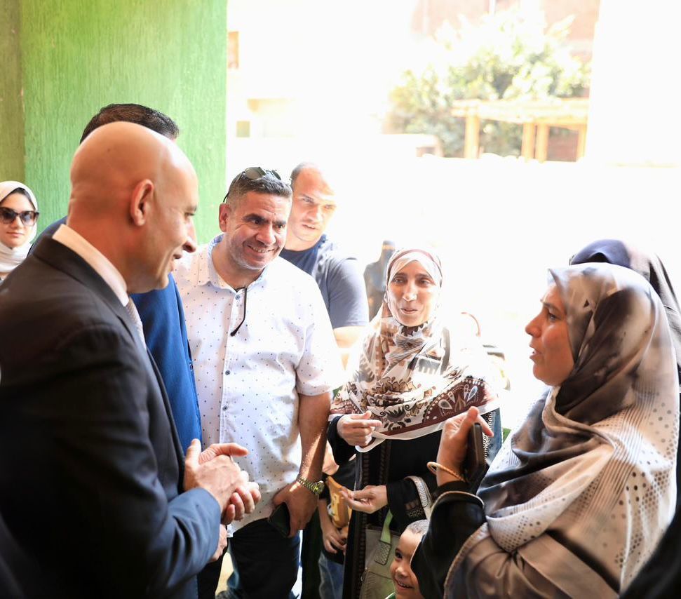 جانب من الزيارة