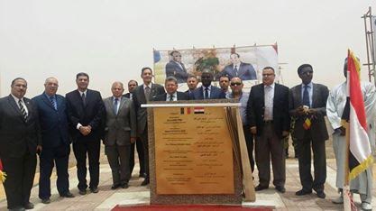 جانب من بداية الانشاءات