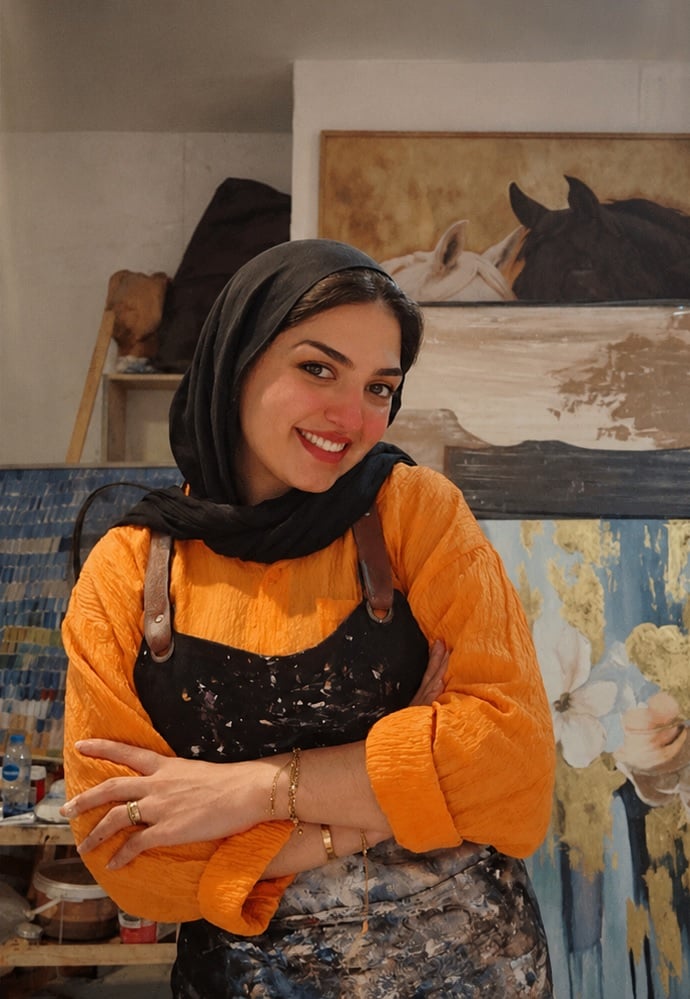 الفنانة رنا خالد