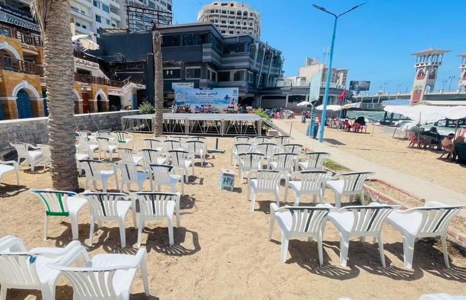 تجهيز حفلات شاطئ الفن