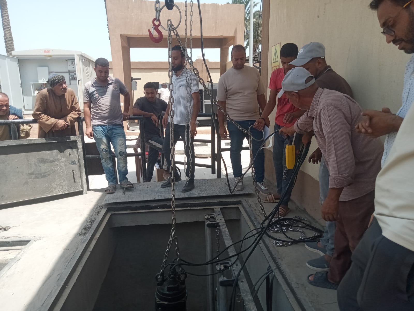 خلال متابعة المشروعات خلال متابعة المشروعات