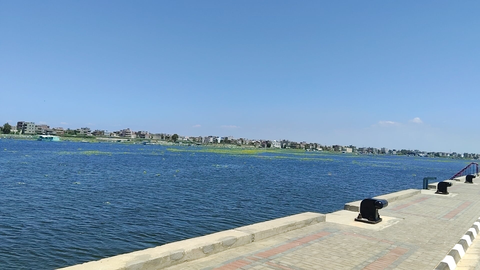 نهر النيل بمدينة رشيد 