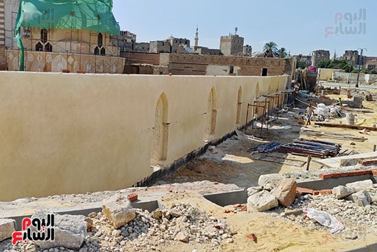 ترميم منطقة السيدة نفيسة (11)