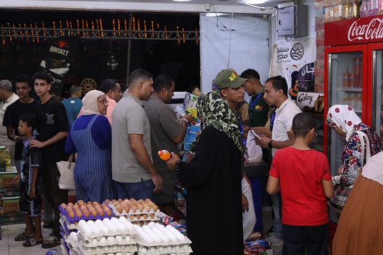 إقبال كبير على مهرجان خير مصر لأهل مصر