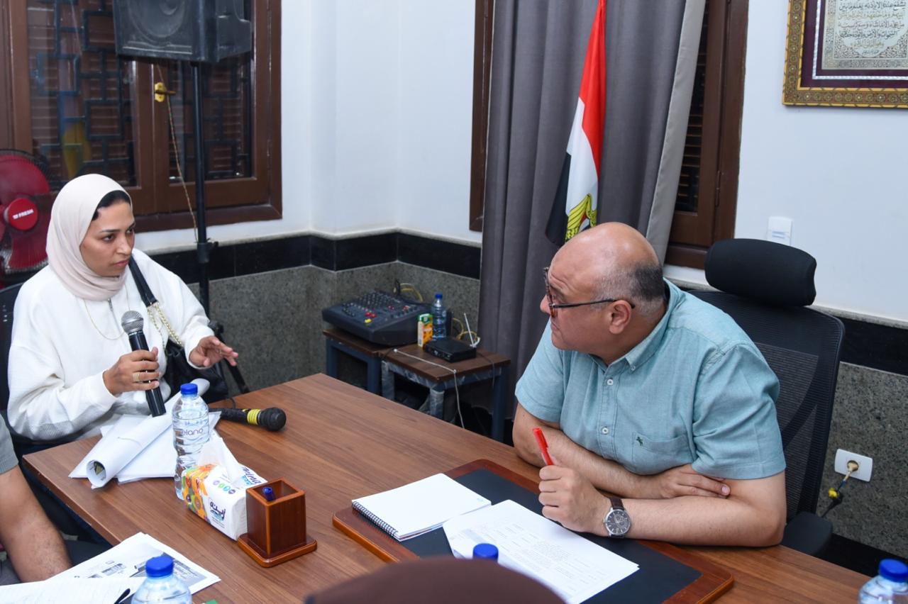 لقاء محافظ السويس لقاء محافظ السويس