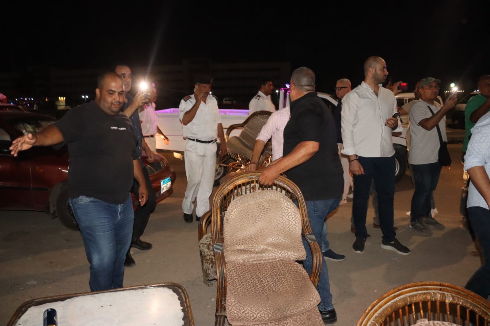 رفع الاشغالات فى بنها