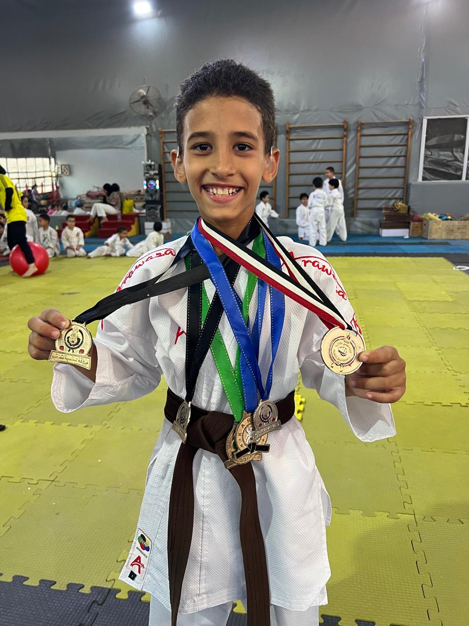 ميداليات حصدها احمد