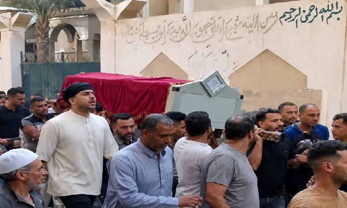 تشييع جثامن عروس الشرقية