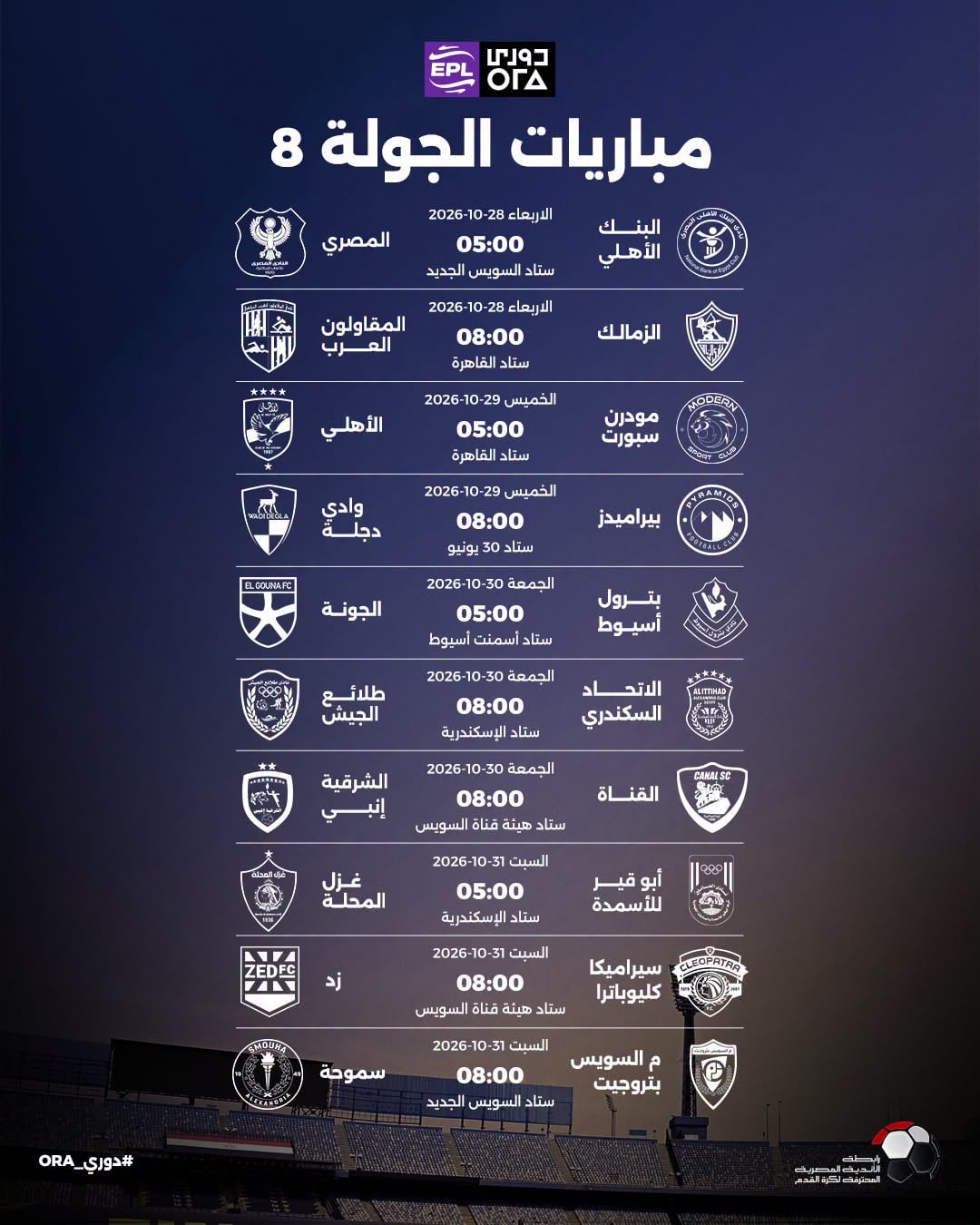 الجولة الثامنة