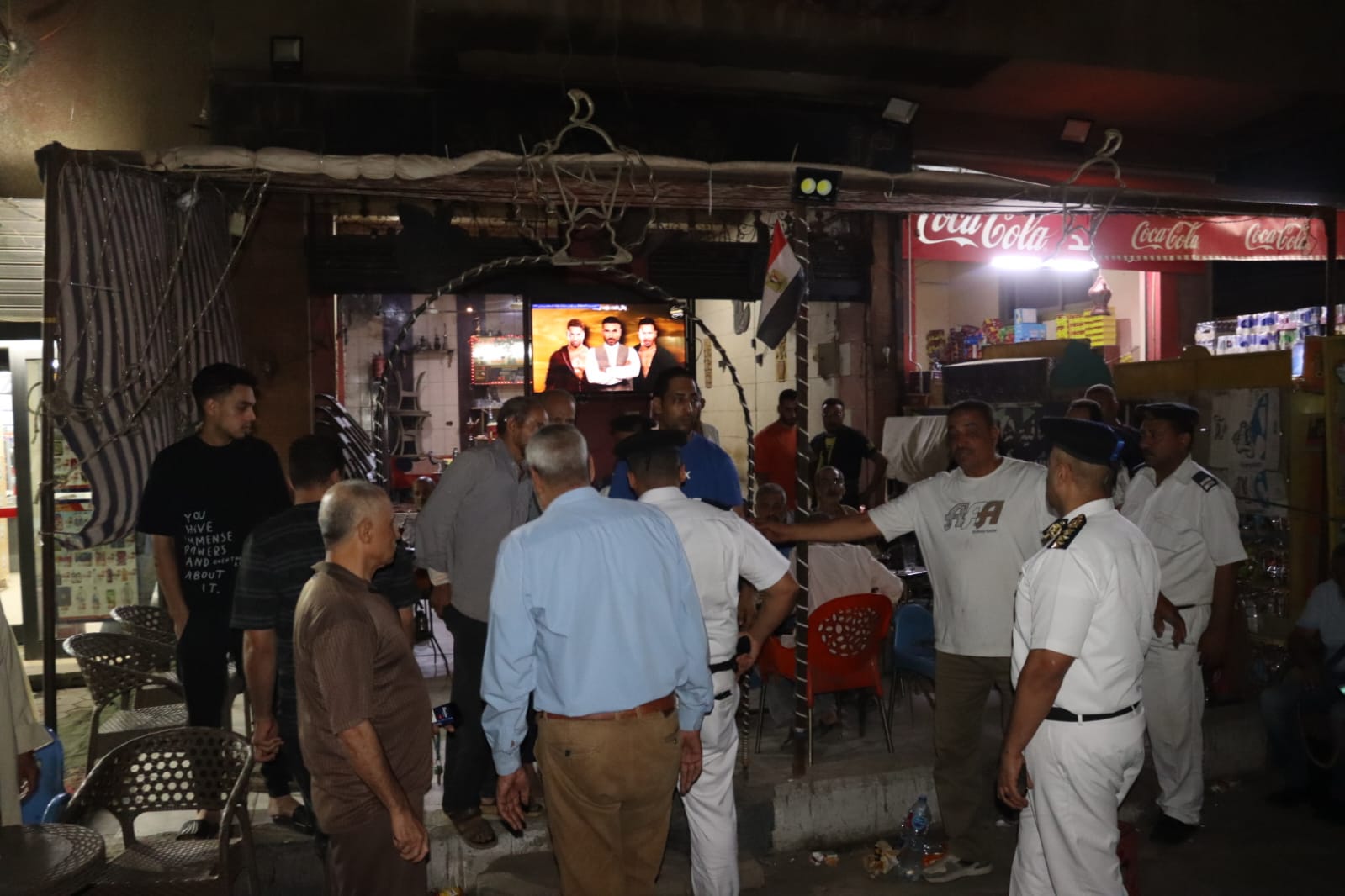 حملات ليلية على التعديات فى شبرا الخيمة
