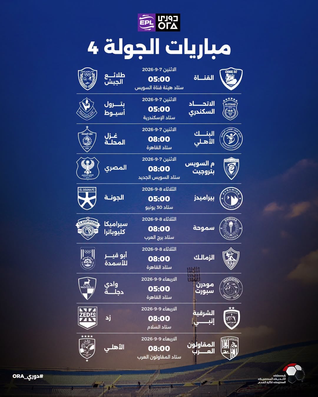 الجولة الرابعة