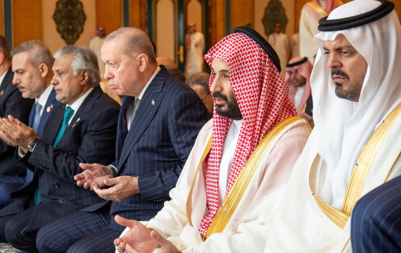 ولي العهد والرئيس التركي
