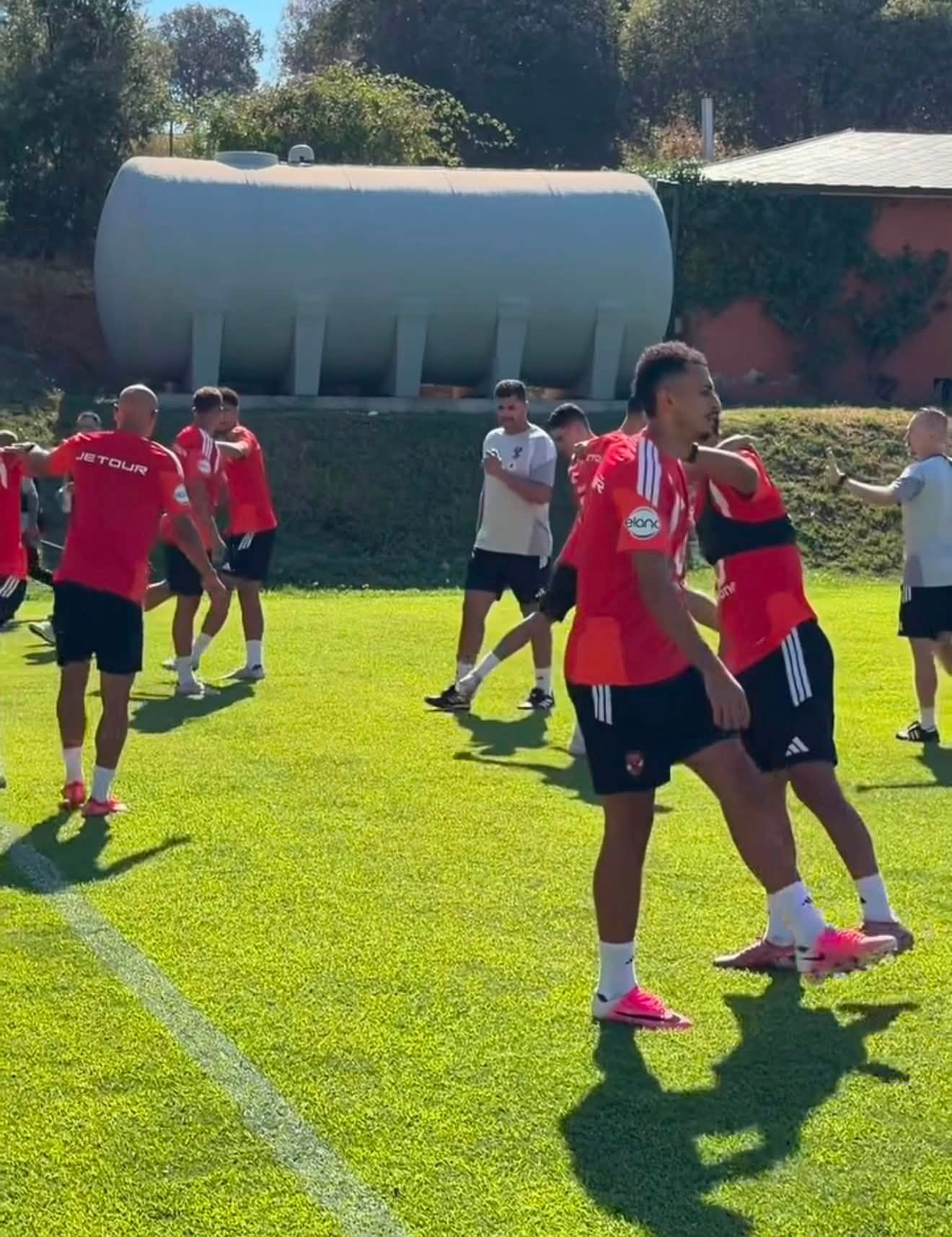 مران فريق الاهلي