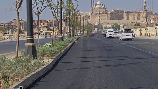التشجير-امام-سور-مجرى-العيون