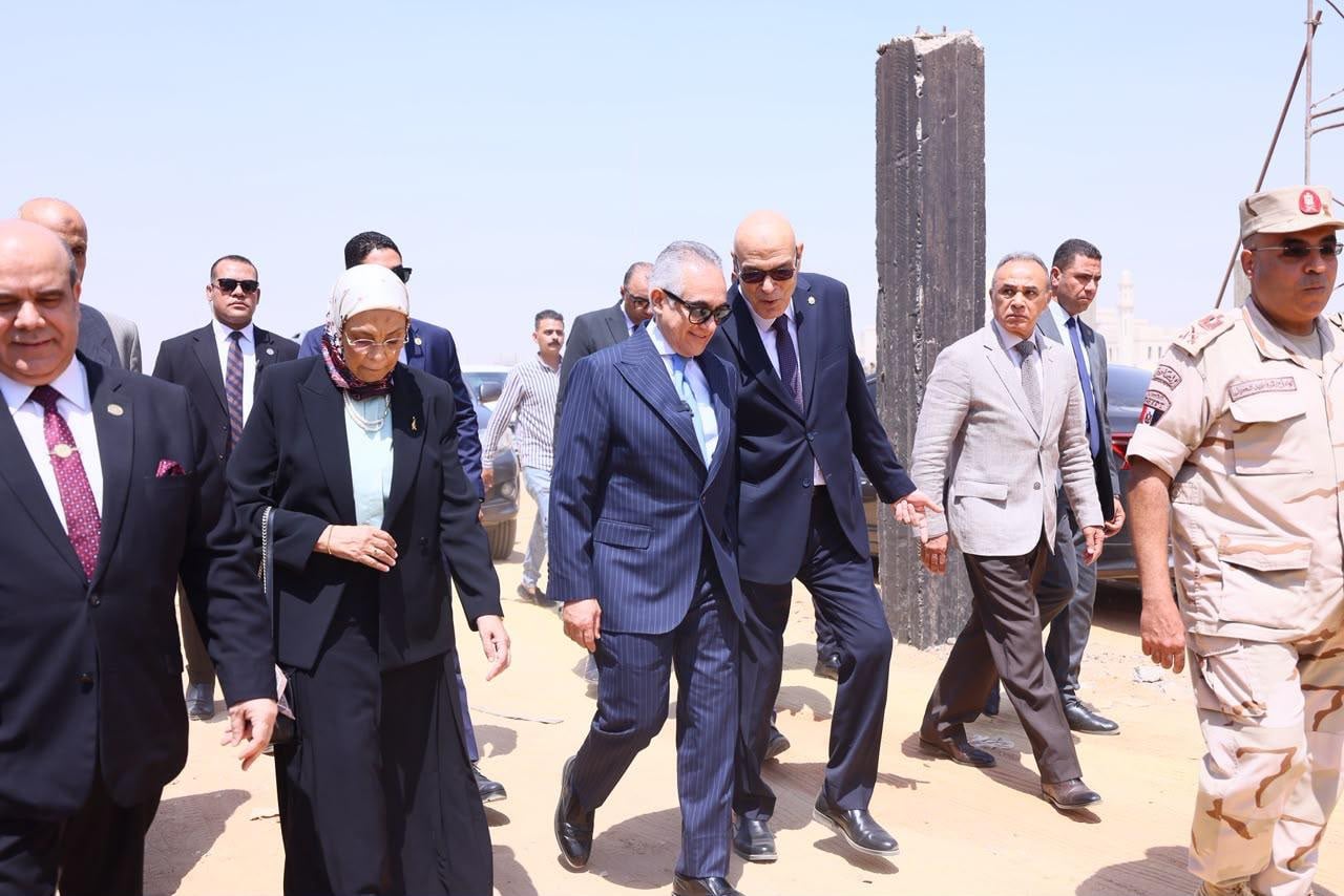 وزير العدل يتفقد مدينة العدالة بالعاصمة الجديدة وزير العدل يتفقد مدينة العدالة بالعاصمة الجديدة