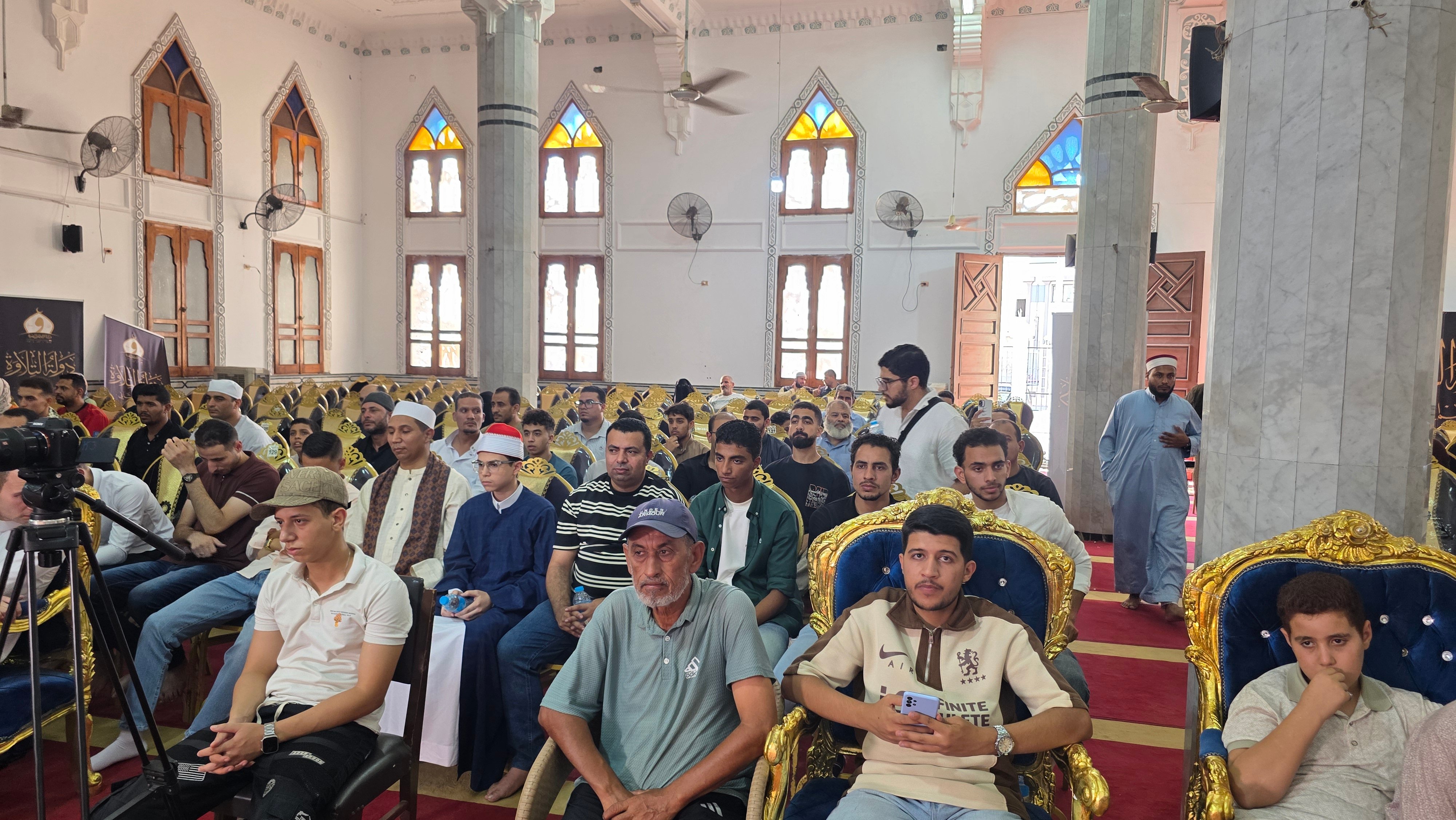 حضور المتسابقين