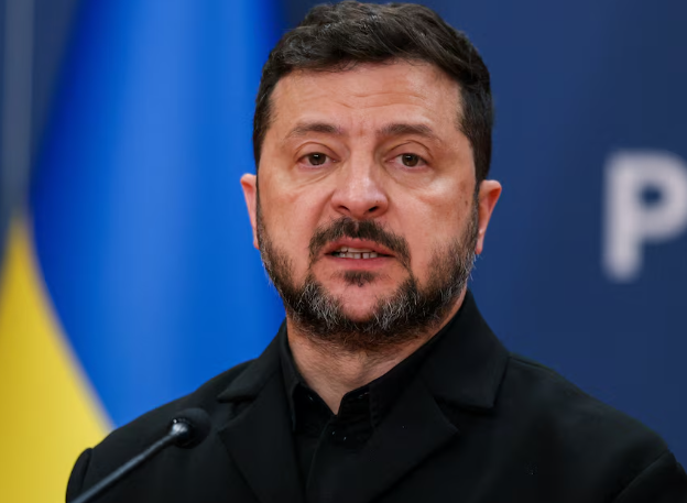 الرئيس الأوكراني فولوديمير زيلينسكي