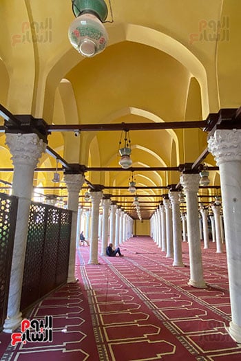 أحدي ممرات أيوان القبلة أحدي ممرات أيوان القبلة