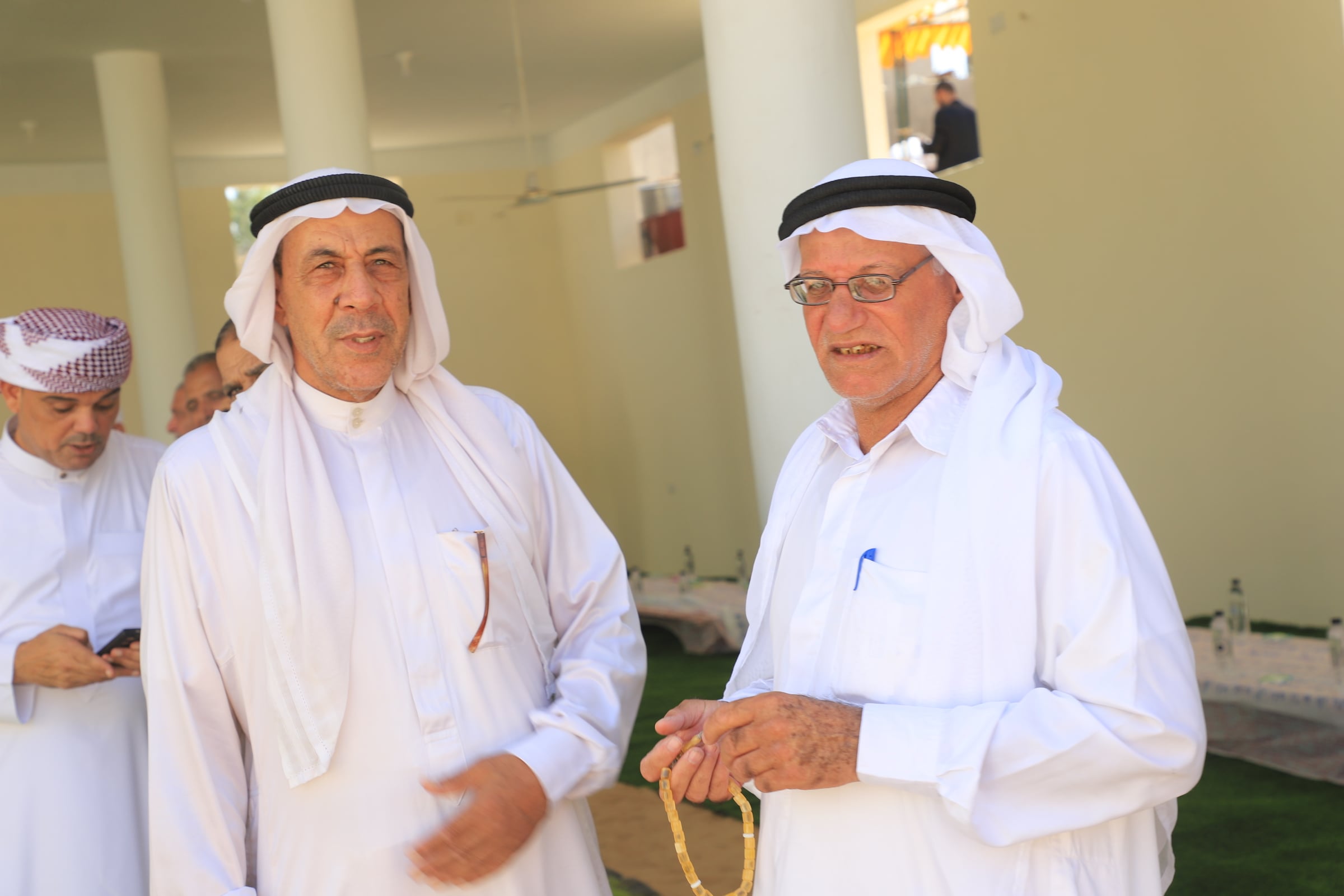 مشايخ من مدينة بئر العبد اليوم 