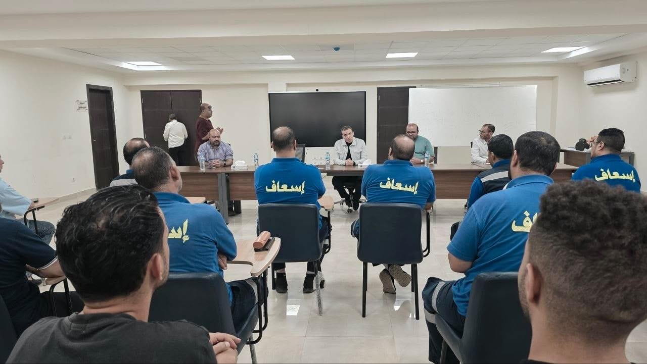جانب من هيئة الإسعاف