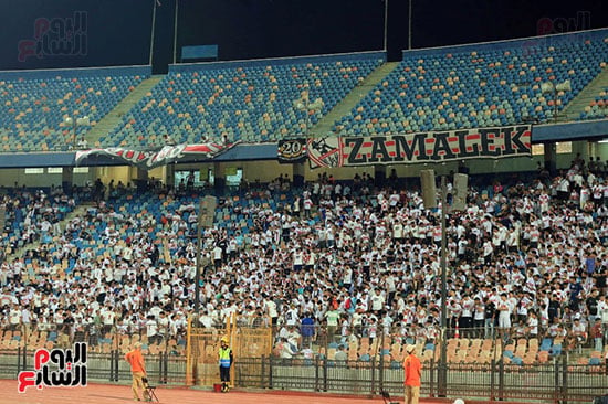 جماهير الزمالك فى لقاء بورت الجيبوتي  (3)